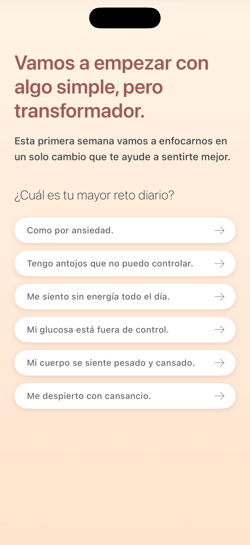 Descubre como Julia puede ayudarte a superar uno de tus retos para manejar el sobreso, la obesidad o la diabetes en una semana.