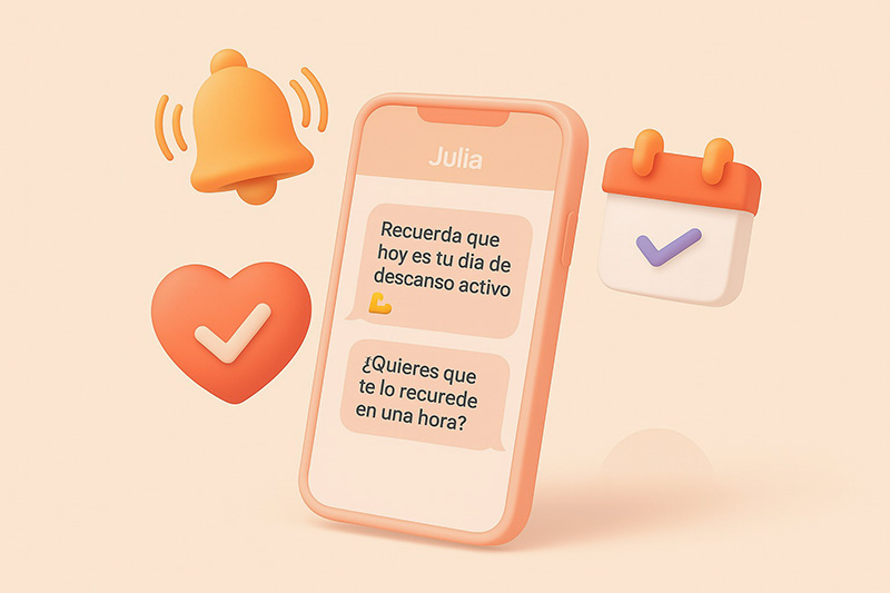 Julia siempre está para ti.